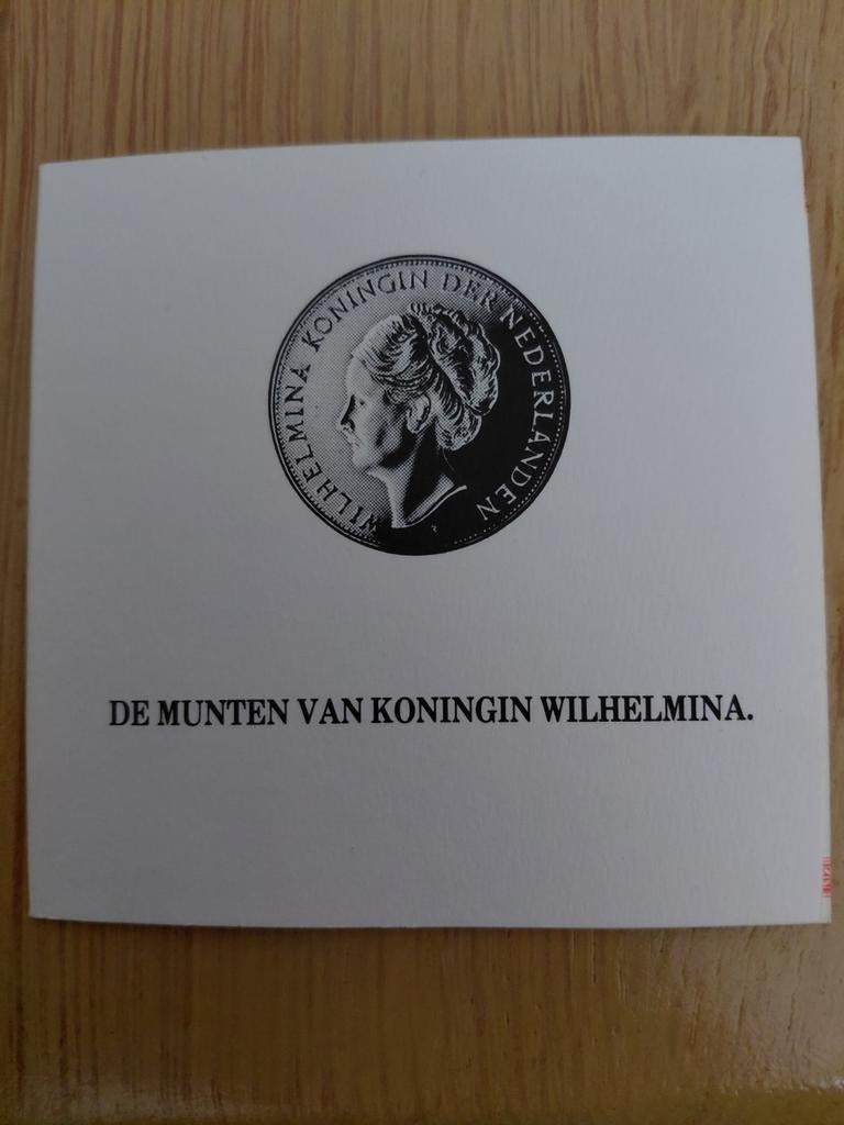 Muntenset Koningin Wilhelmina NMB Bank, Postzegels en Munten, Setje, Zilver, Koningin Wilhelmina, Overige waardes