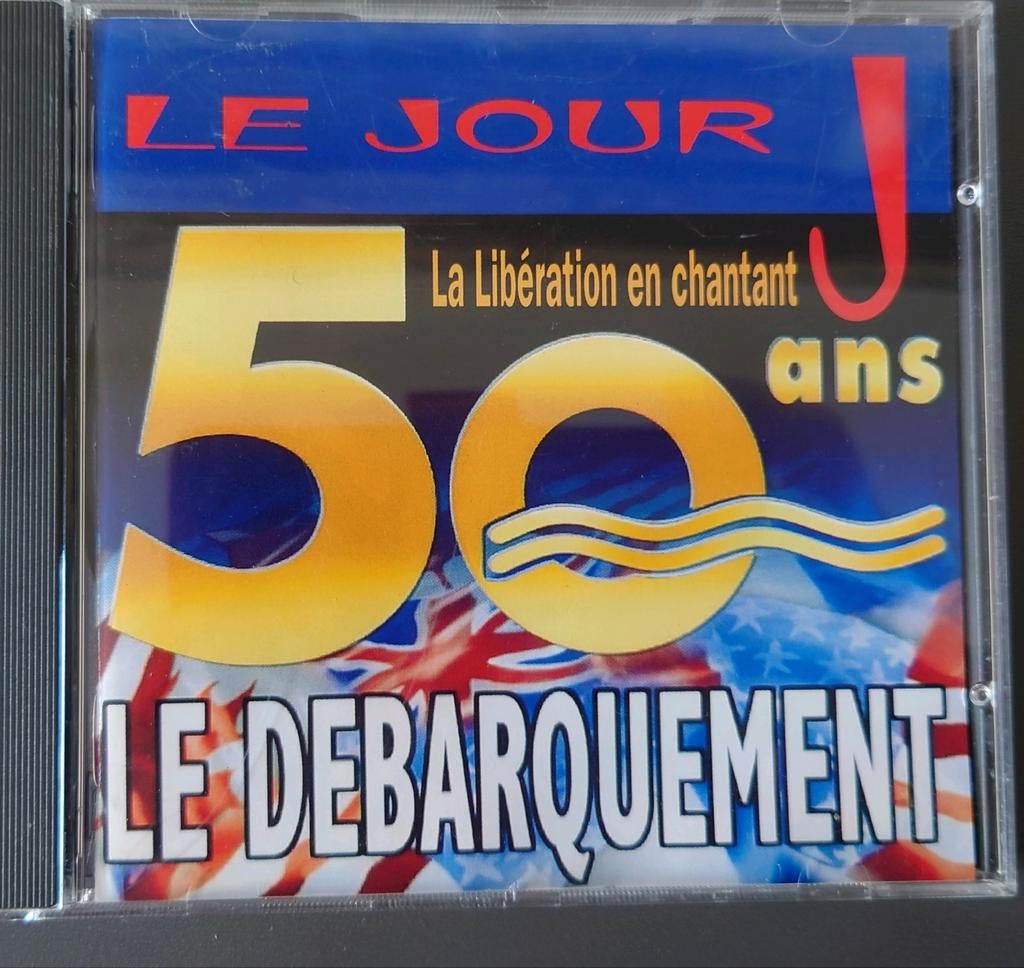 Le Joure J 50ans Le Debarquement CD D-Day 50 jaar cd, Ophalen of Verzenden, Overige soorten, Overige gebieden, Overige typen