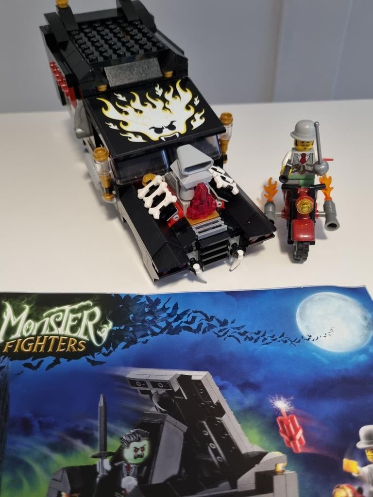 Lego Monster Fighters 9464 Vampyre Hearse, Kinderen en Baby's, Speelgoed | Duplo en Lego, Ophalen of Verzenden