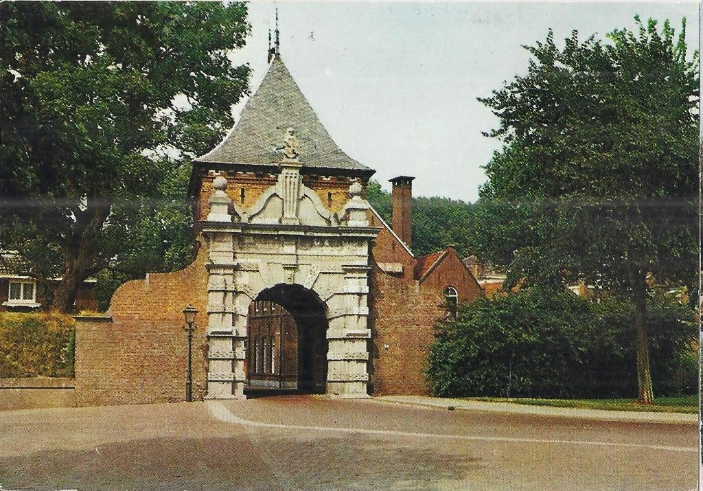 K70 Ansichtkaart Schoonhoven Veerpoort gelopen, Ophalen of Verzenden, 1980 tot heden, Gelopen, Zuid-Holland