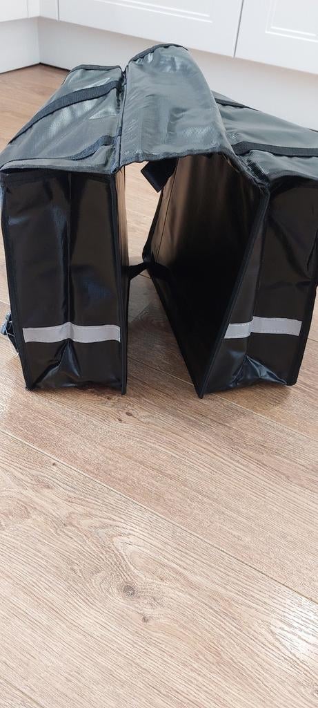 Dubbele e fietstas zwart, Ophalen of Verzenden, Nieuw