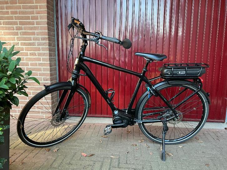 Elektrische fiets Giant Prime e, Fietsen en Brommers, Elektrische fietsen, Zo goed als nieuw, Giant, 55 tot 59 cm, 50 km per accu of meer