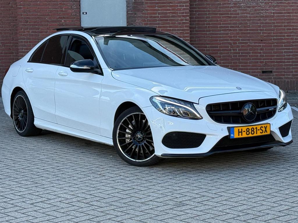 Mercedes-Benz C-klasse 250 CDI 4MATIC Ambition|PANO|LEDER|AM, Automaat, Euro 6, 4 cilinders, Wit