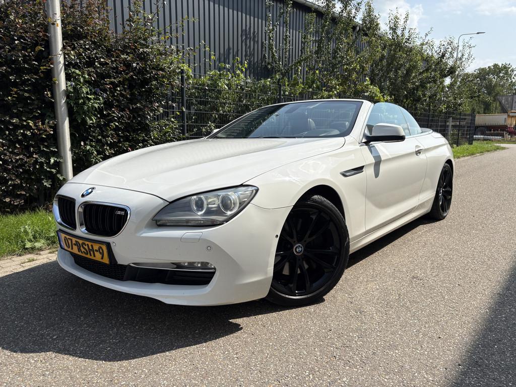 BMW 6 Serie Cabrio 640i High Executive / AUTOMAAT / LEER / N, Euro 5, Achterwielaandrijving, Gebruikt, Cabriolet