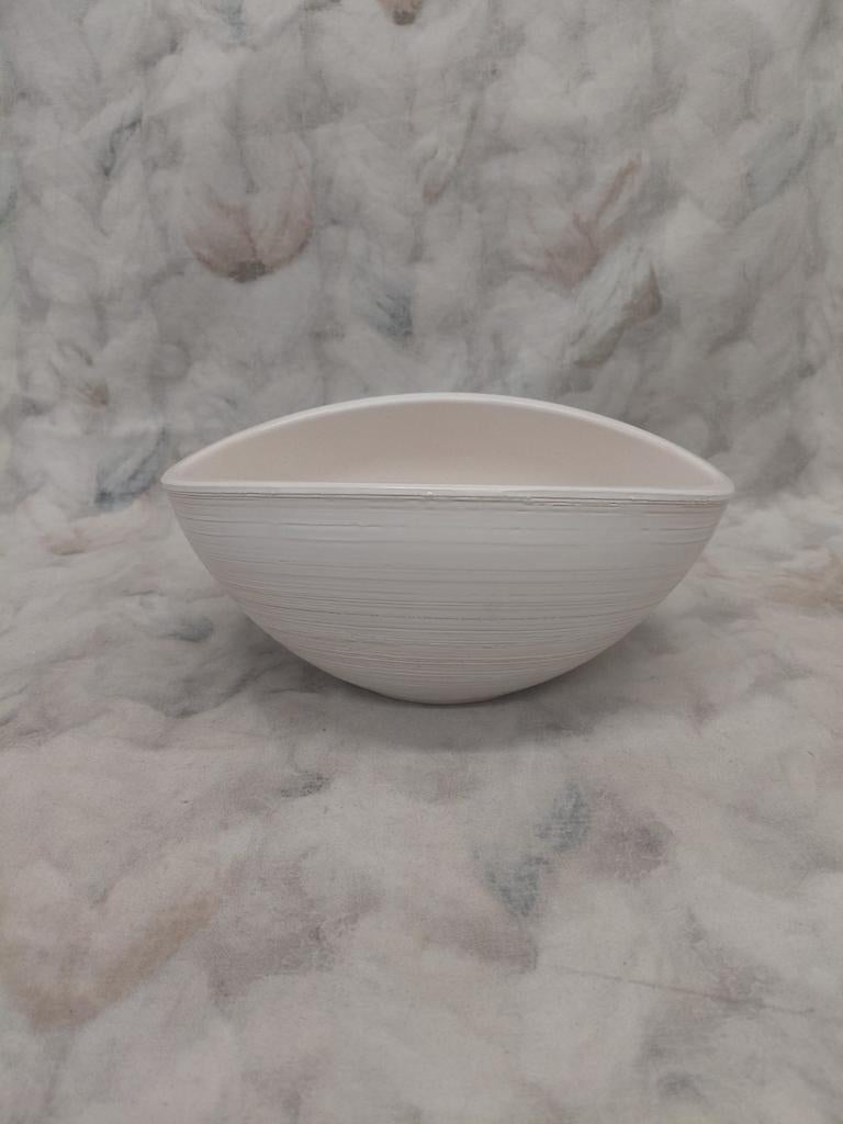 Bloemenschaal, Gebruikt, Overige kleuren, Ophalen of Verzenden, Glas