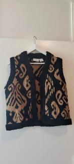 Teddy gilet met patroon, Kleding | Dames, Bodywarmers, UP2 Fashion, Zwart, Ophalen of Verzenden, Zo goed als nieuw