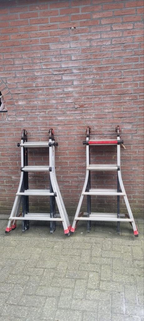 2x Vouwtrap altrex, Doe-het-zelf en Verbouw, Ladders en Trappen, Ophalen of Verzenden