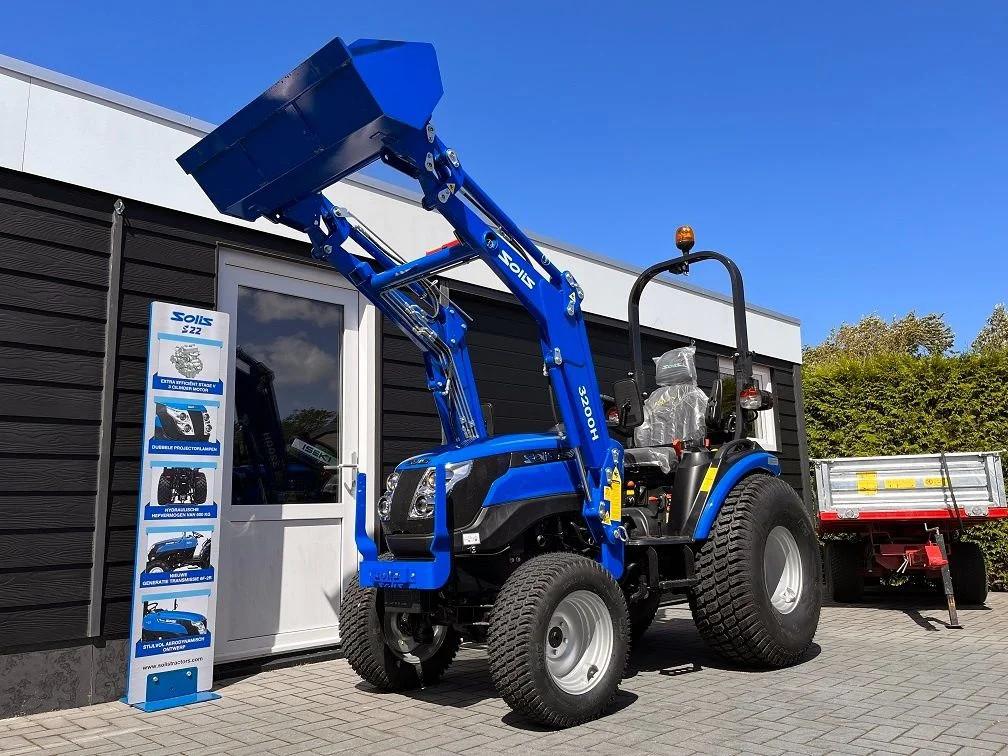 Solis Showroommachine: 26 pk Hydrostaat Minitractor Gazonban, Zakelijke goederen, Agrarisch | Tractoren, Gebruikt, Overige merken