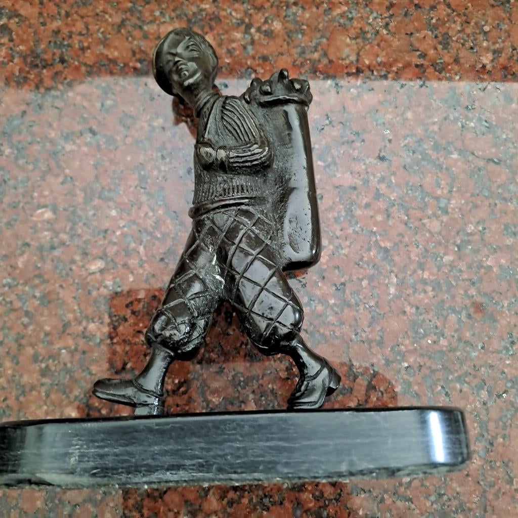 GOLFER brons 19 cm hoog, Ophalen of Verzenden
