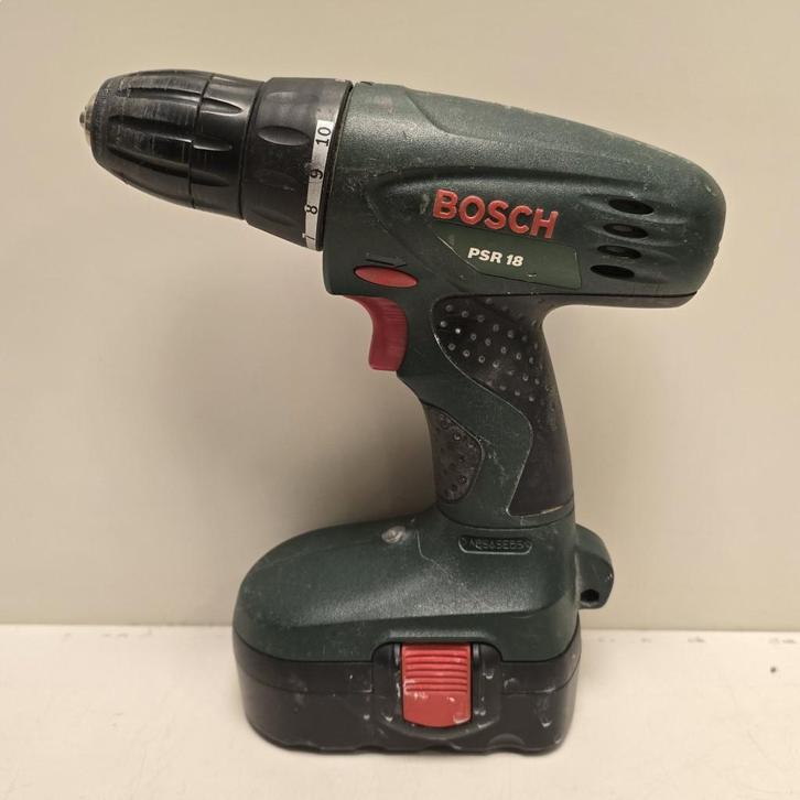 Bosch PSR 18 cordless drill driver | (837794), Doe-het-zelf en Verbouw, Gereedschap | Boormachines