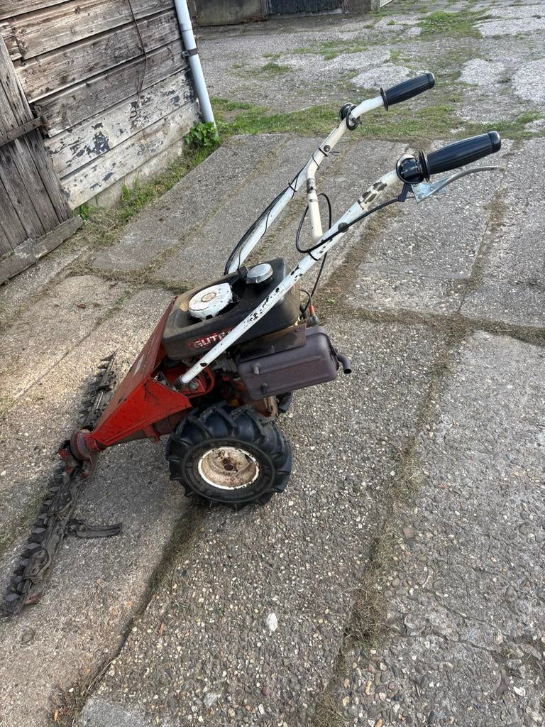 Gutbrot balkmaaier defect, mes gebroken, Tuin en Terras, Grasmaaiers, Ophalen, Gebruikt, Balkmaaier, Benzine-grasmaaier