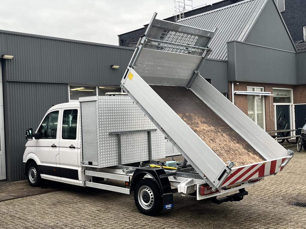 Volkswagen Crafter 35 2.0 TDI Maxi DC L4H1 Kipper 3000kg tre, Auto's, Voorwielaandrijving, 2637 kg, Gebruikt, 4 cilinders