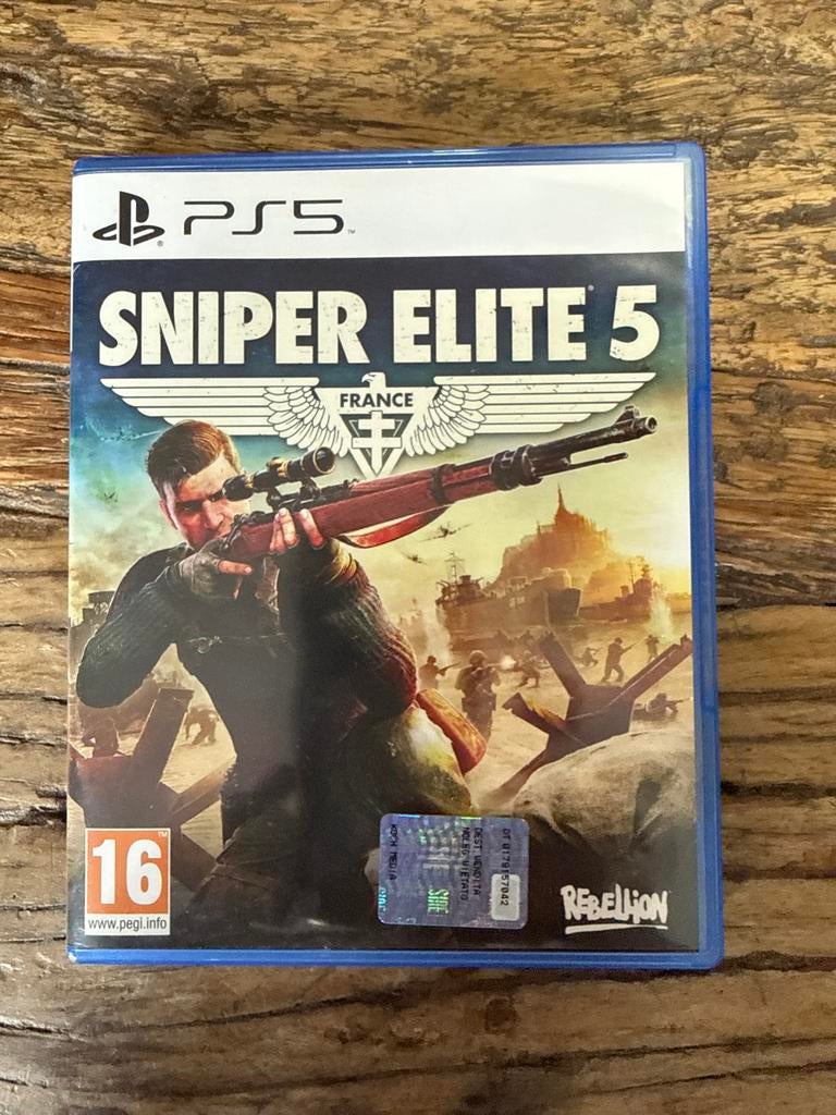 Sniper Elite 5 PS5 - Zo goed als nieuw, Spelcomputers en Games, Ophalen of Verzenden, Zo goed als nieuw