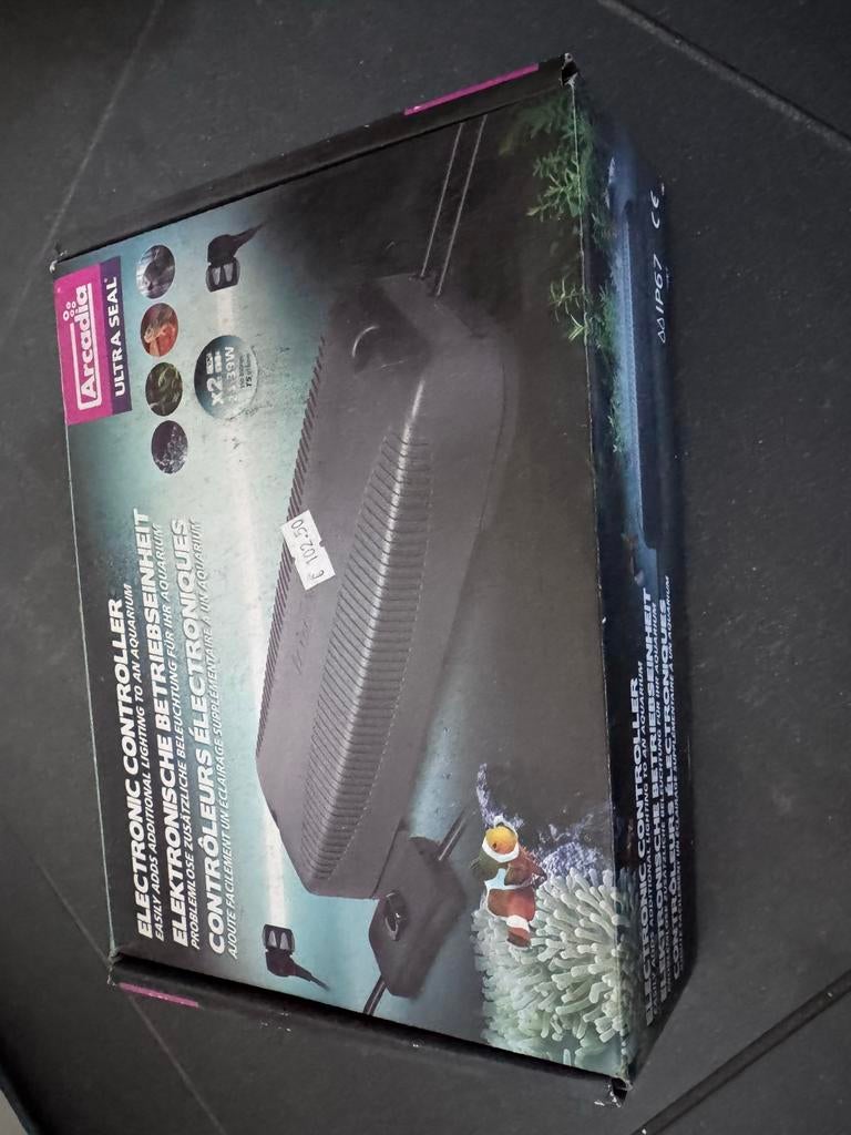 Arcadia electric controller aquarium, Dieren en Toebehoren, Vissen | Aquaria en Toebehoren, Ophalen, Nieuw, Verlichting of Verwarming