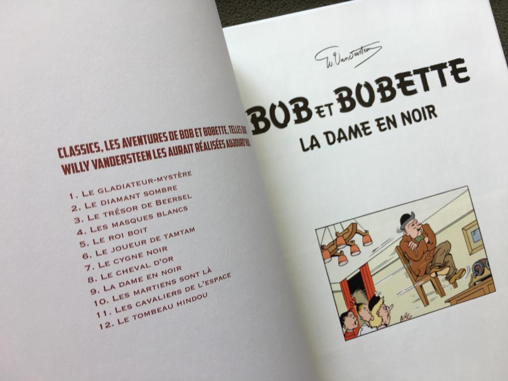 Bob et Bobette, La Dame en Noir (2017), Boeken, Eén stripboek, Ophalen of Verzenden, Nieuw
