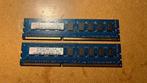 2x 1GB DDR3 RAM PC3-8500E 1066MHz, Computers en Software, RAM geheugen, Gebruikt, 1066MHz, DDR3, Ophalen of Verzenden
