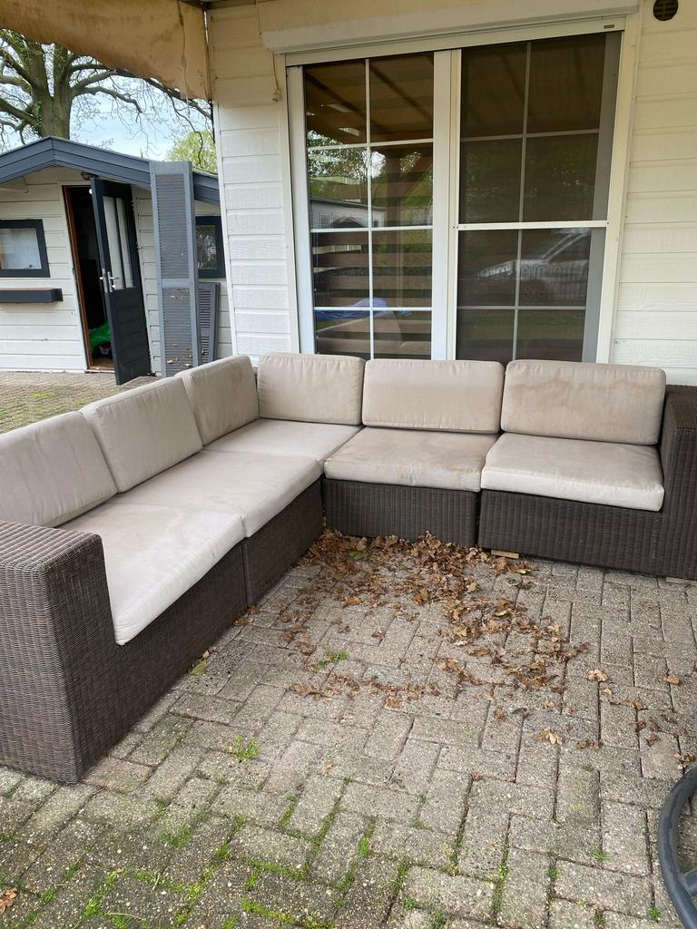 Loungebank, Ophalen, Gebruikt, Bank, Loungeset