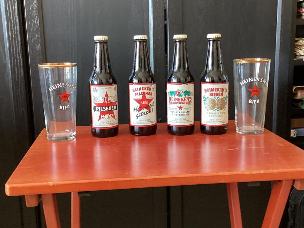 Collectors Item, Ophalen of Verzenden, Zo goed als nieuw, Glas of Glazen, Heineken