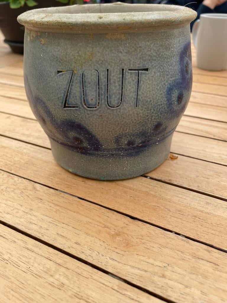 Zoutpot, Ophalen of Verzenden, Gebruikt