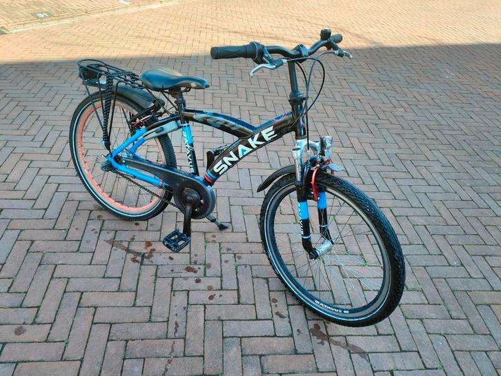 Batavus snake fiets 24 inch met 3 versnelling, Fietsen en Brommers, Fietsen | Jongens, Zo goed als nieuw, 24 inch, Handrem, Versnellingen