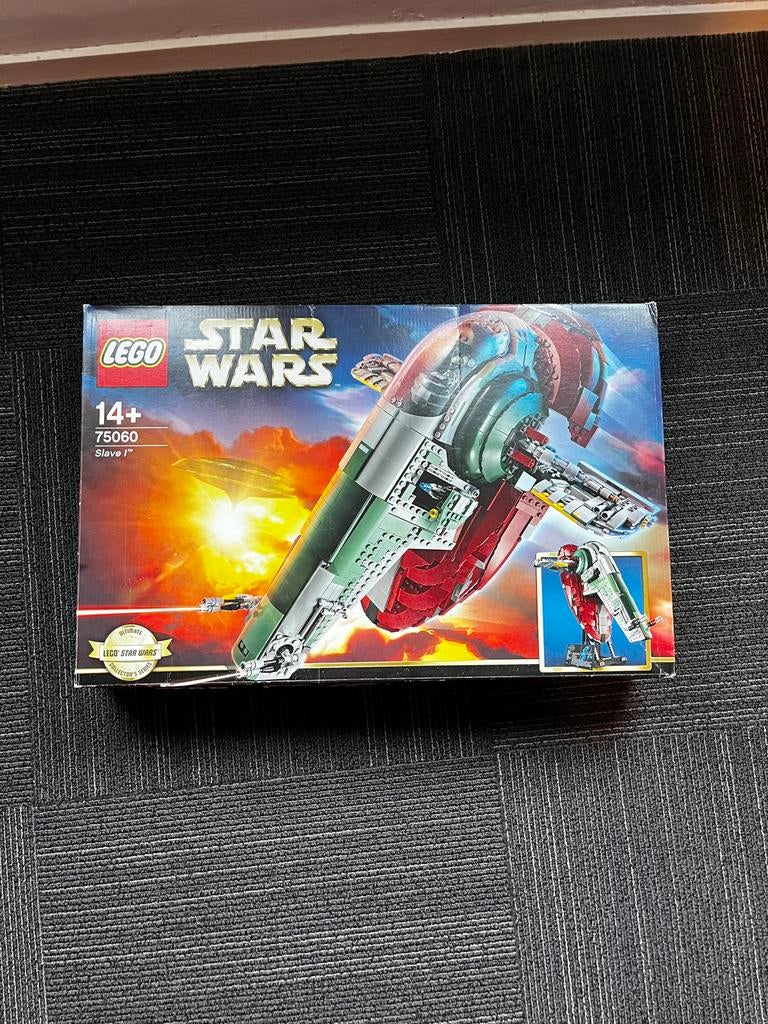LEGO Star Wars 75060 Slave 1 - Compleet met doos en boek, Kinderen en Baby's, Speelgoed | Duplo en Lego, Ophalen of Verzenden
