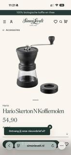 Hario Skerton N Koffiemolen, Ophalen of Verzenden, Zo goed als nieuw, Overige modellen, Koffiebonen