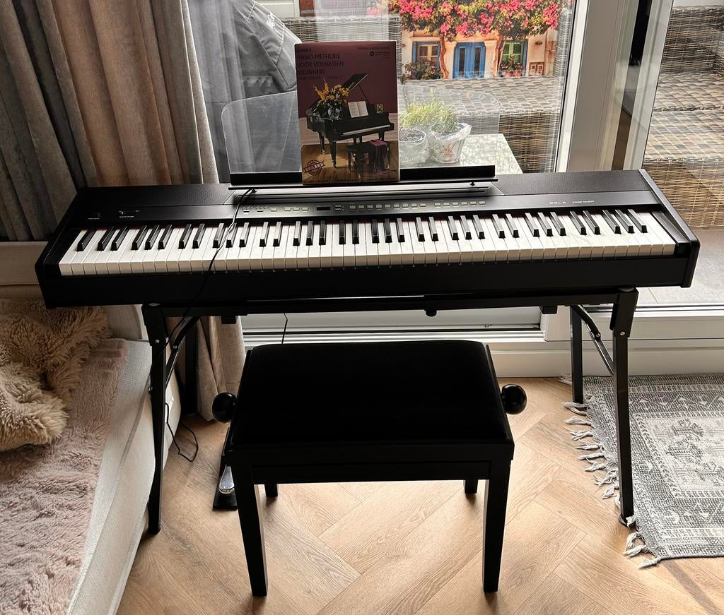 Piano elektrisch ORLA stagetalent, Muziek en Instrumenten, Ophalen, Gebruikt, Zwart, Digitaal