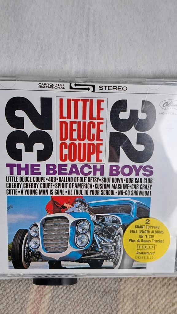 Cd  the beach boys.,little deuce coupe / all summer long, Cd's en Dvd's, Cd's | Pop, Zo goed als nieuw, 1960 tot 1980, Ophalen of Verzenden