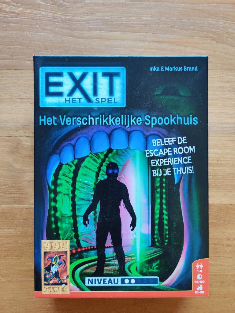 Exit – Het Spel – Het Verschrikkelijke Spookhuis, Hobby en Vrije tijd, Gezelschapsspellen | Bordspellen, Vijf spelers of meer