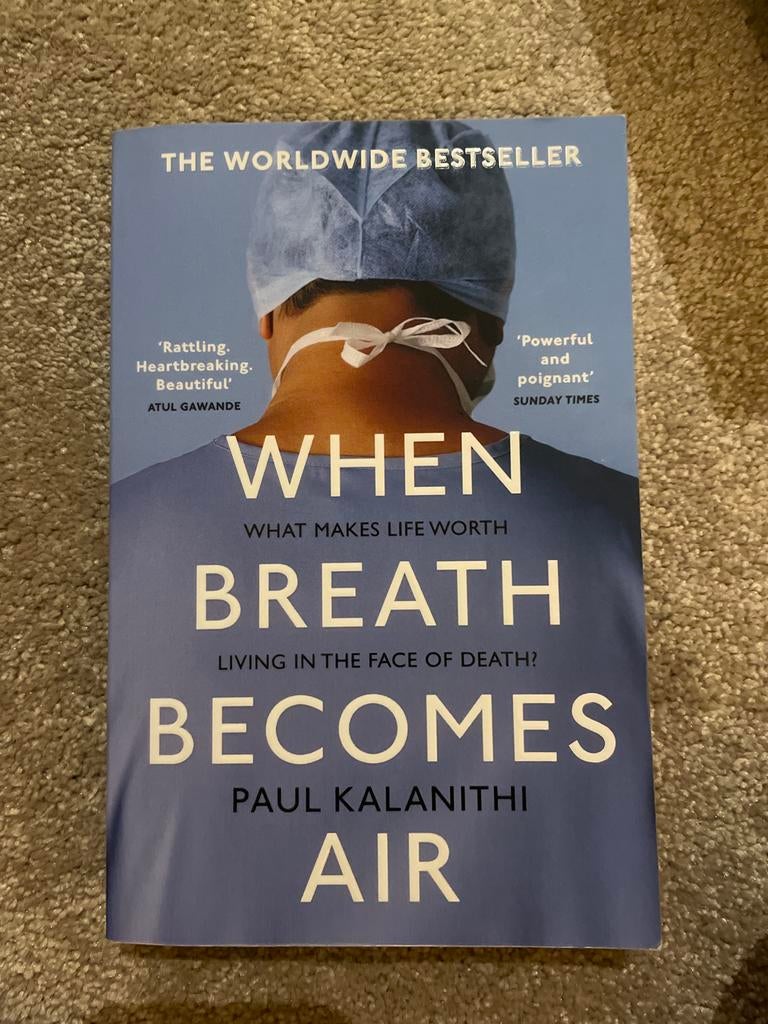 When Breath Becomes Air - Paul Kalanithi (Wereldwijde Bestse, Ophalen of Verzenden, Zo goed als nieuw