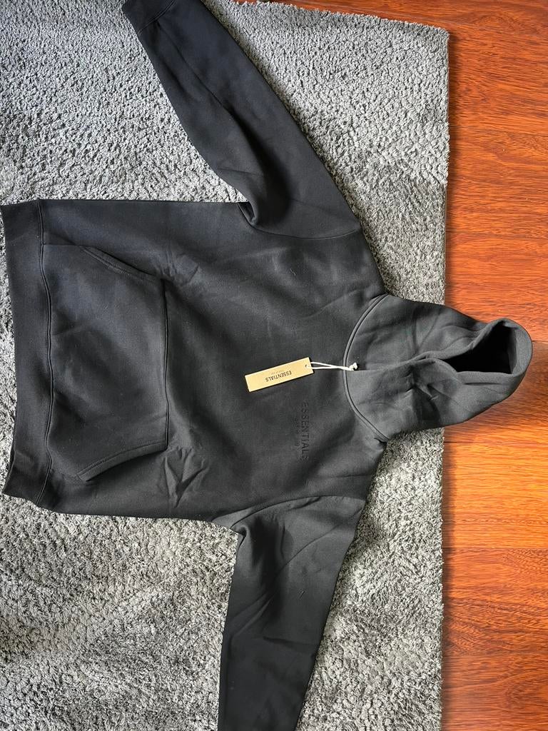 Essentials hoodie zwart | M, Kleding | Heren, Truien en Vesten, Verzenden, Nieuw, Maat 48/50 (M), Zwart