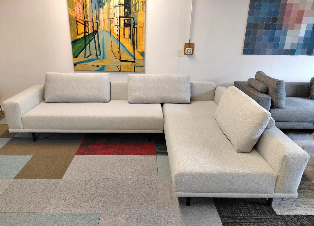 Design on Stock Cascade hoekbank | Refurbished | Bouclé, Modern design refurbished, Info@andriesign.nl, Hoekbank, Ophalen of Verzenden