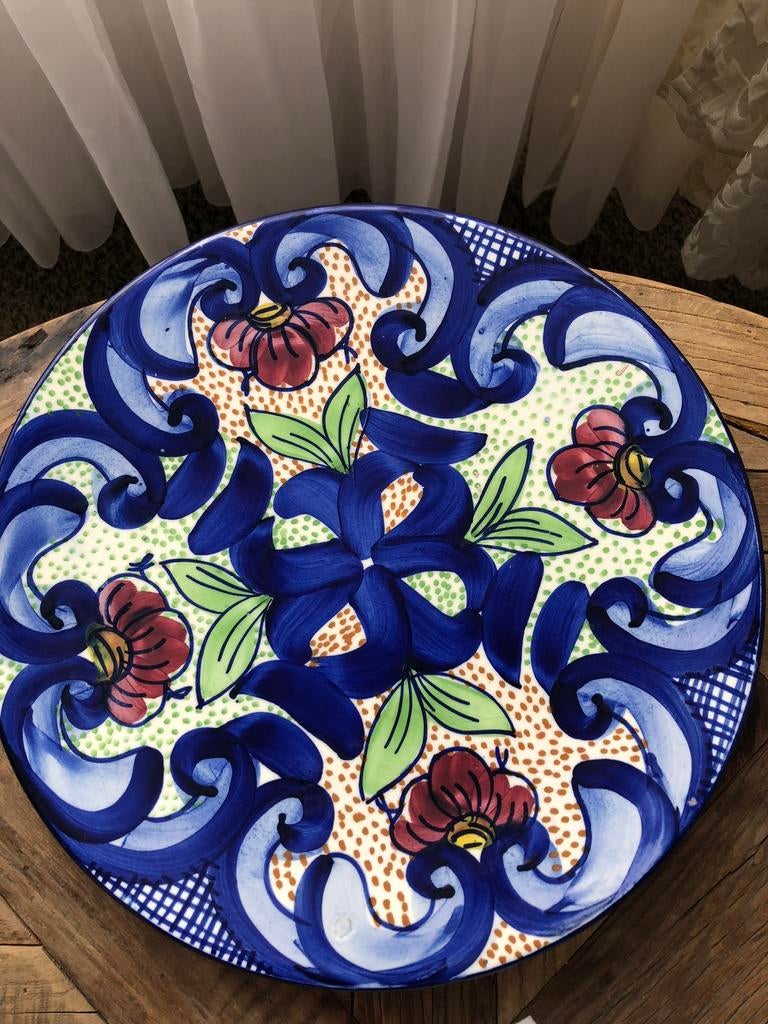 Mooie spaans hang bord, Ophalen of Verzenden