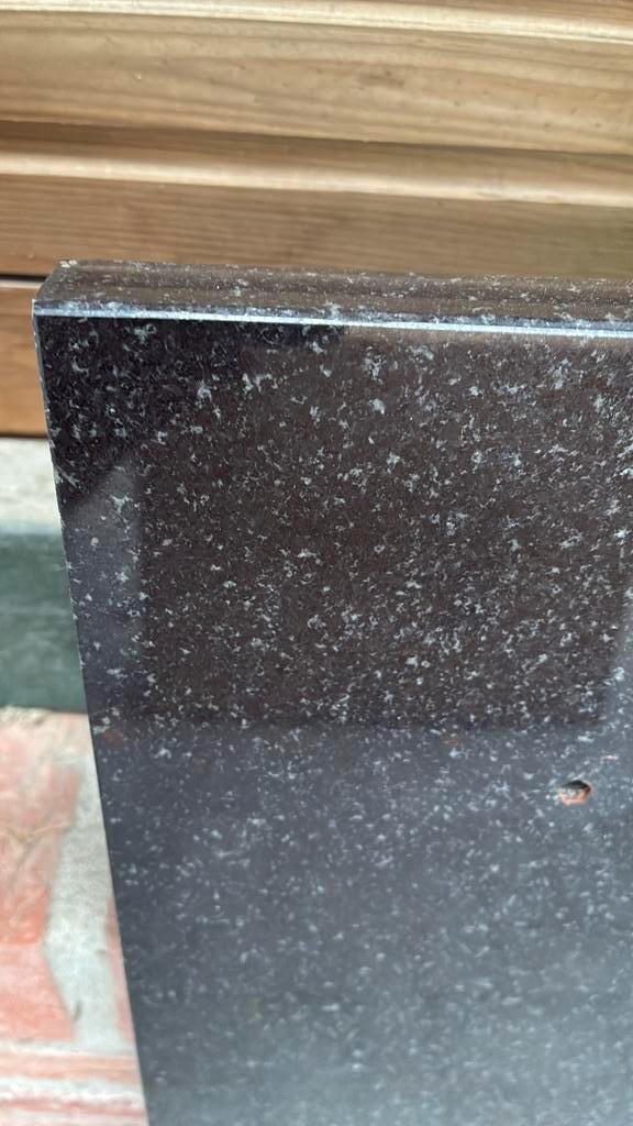 Granieten achterwand voor kookplaat, Huis en Inrichting, Keuken | Keukenelementen, Minder dan 100 cm, 50 tot 100 cm, 25 tot 50 cm