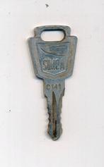 Original vintage Simca automobile car key, Ophalen of Verzenden
