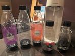 Sodastream wit met 5 flessen en 2 lege cilinders, Ophalen, Zo goed als nieuw