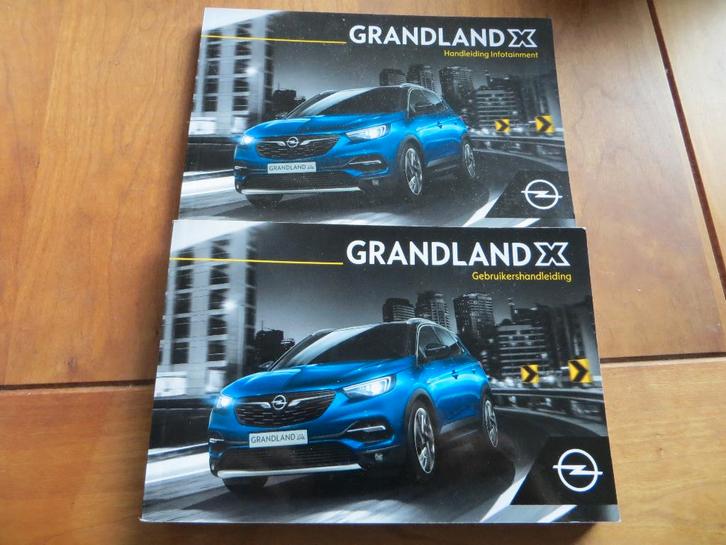 Instructieboek Opel Grandland X 2017 + infotainment/navi, Auto diversen, Handleidingen en Instructieboekjes, Ophalen of Verzenden