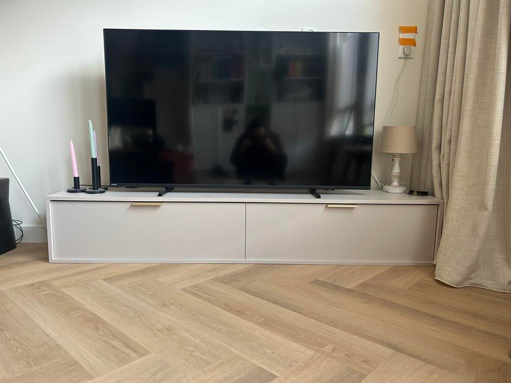Tv meubel van Meubella - model Silas, Huis en Inrichting, Kasten | Televisiemeubels, Ophalen, Overige materialen, 150 tot 200 cm