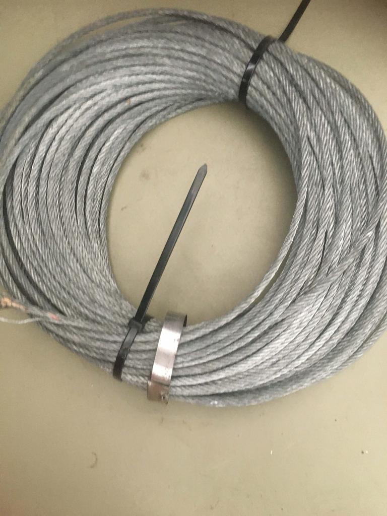 Stalen kabel / staalkabel op rol, Ophalen, Gebruikt, Kabel of Snoer