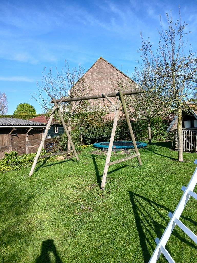 Houten schommel, Ophalen, 2 meter of meer, Minder dan 5 meter, Overige typen