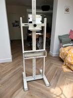 Witte schildersezel, Ophalen, Gebruikt, Ezel