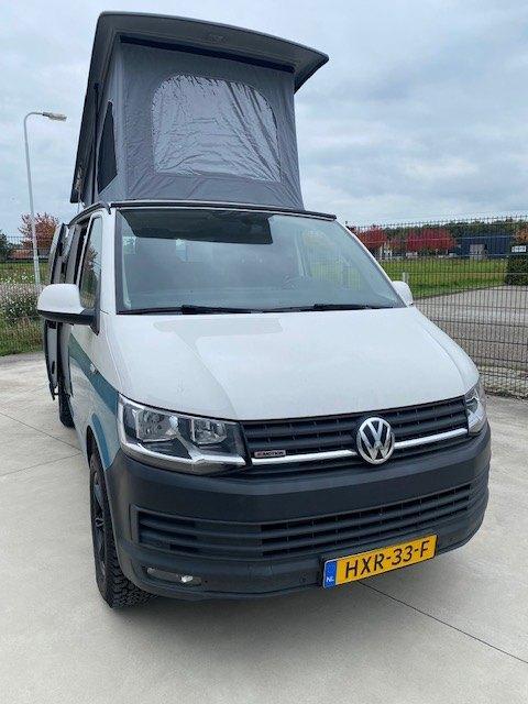 Volkswagen T6 4 motion camper te koop, Caravans en Kamperen, Campers, Particulier, tot en met 4, Buscamper of Camperbus, Volkswagen