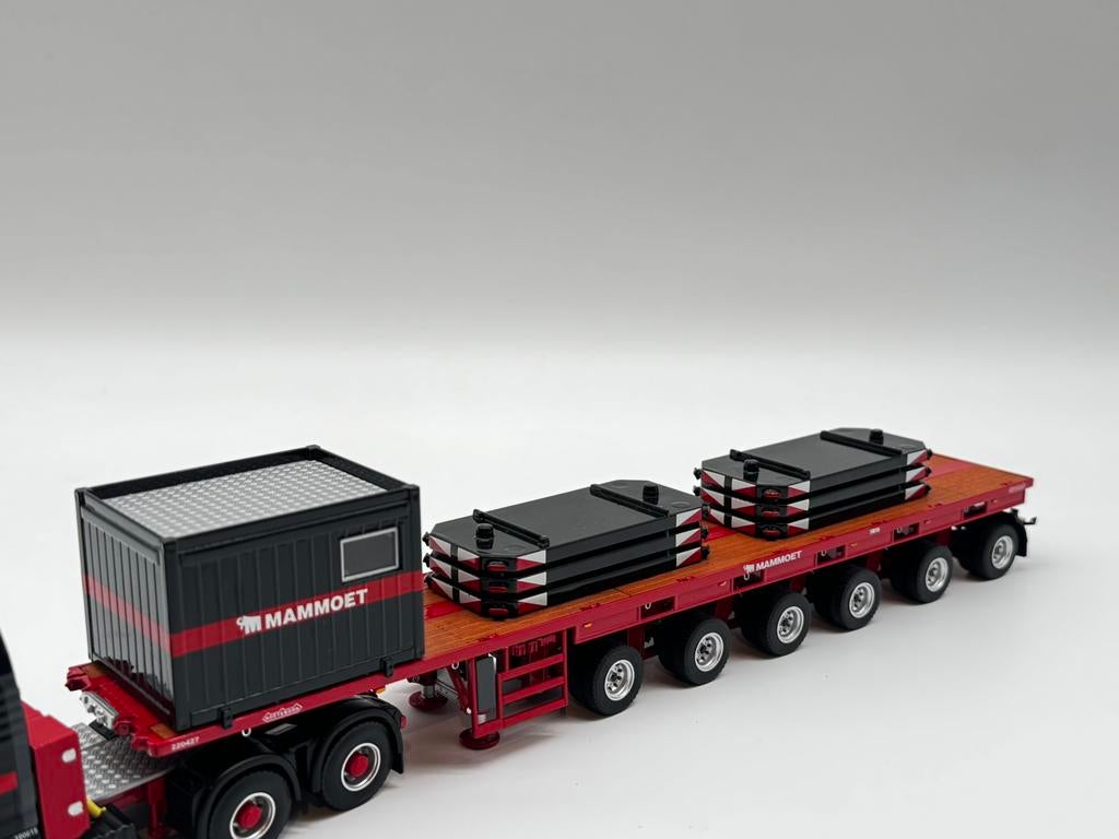WSI MAN TGX + NOOTEBOOM ballasttrailer + lading MAMMOET, ., Nieuw, Ophalen of Verzenden, .