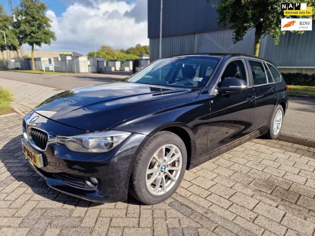 BMW 3-serie Touring 320d Executive, Apk, Nap, Zeer goed rijd, Zwart, 4 cilinders, Zwart, Diesel