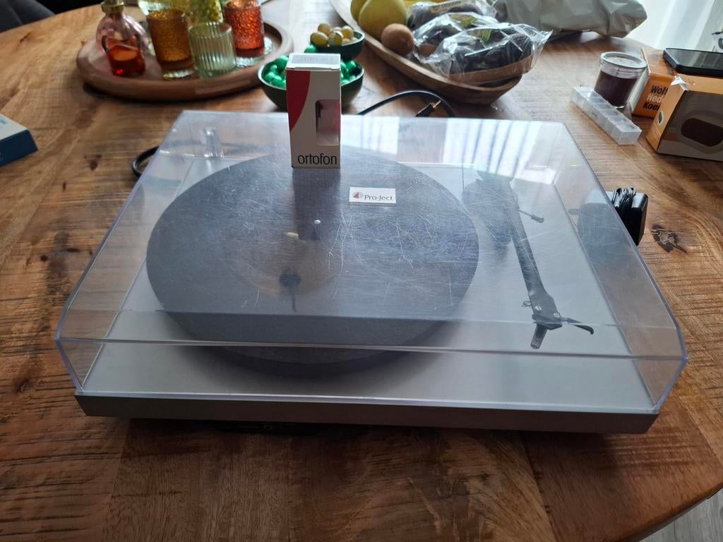 Project Debut III zilvergrijs.., Audio, Tv en Foto, Platenspelers, Ophalen, Overige merken