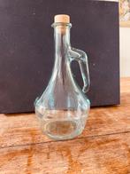 Glazen karaf met kurk, Antiek en Kunst, Antiek | Glas en Kristal, Ophalen of Verzenden