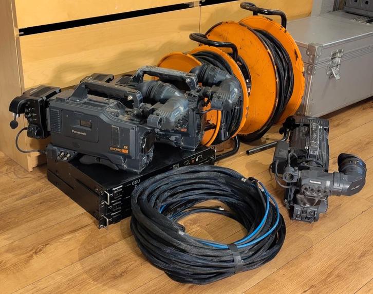 3x Panasonic HDX900 met CCU en adapter, Audio, Tv en Foto, Professionele Audio-, Tv- en Video-apparatuur, Gebruikt, Video, Ophalen