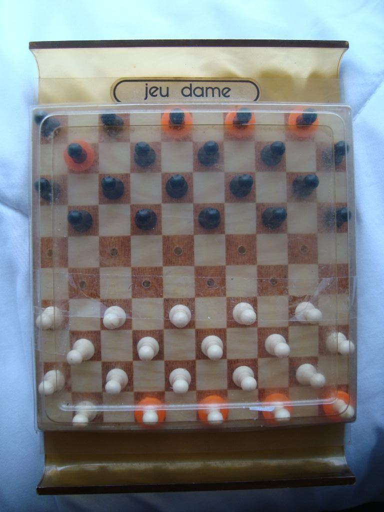 Dammen, Antiek en Kunst, Antiek | Speelgoed, Ophalen of Verzenden