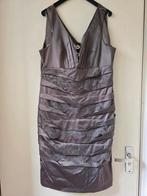 Feestjurk Cocktailjurk Elegante jurk maat 48 als 40, Maat 38/40 (M), Bruin, Nieuw, Ophalen of Verzenden