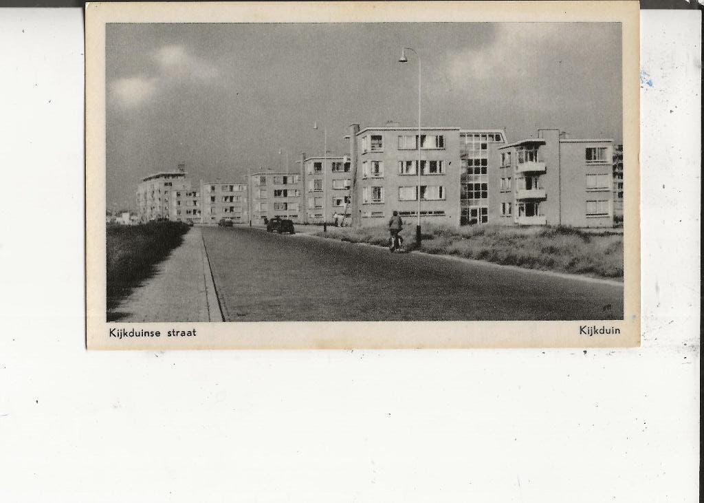 Kijkduin Kijkduinschestraat met Flats, Ophalen of Verzenden, Ongelopen, Zuid-Holland